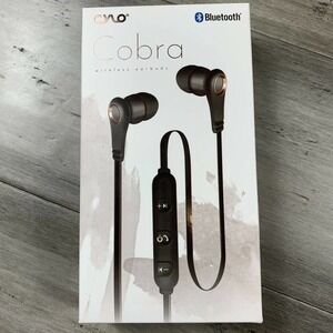 NEW Cylo Cobra Wireless Earbuds Bluetooth Black